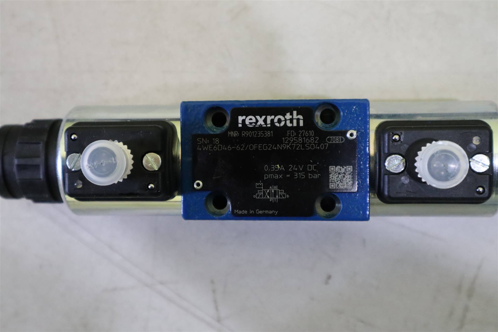 R901235381 4WE6D46-62/OFEG24N9K72LSO407 力士乐REXROTH电磁阀