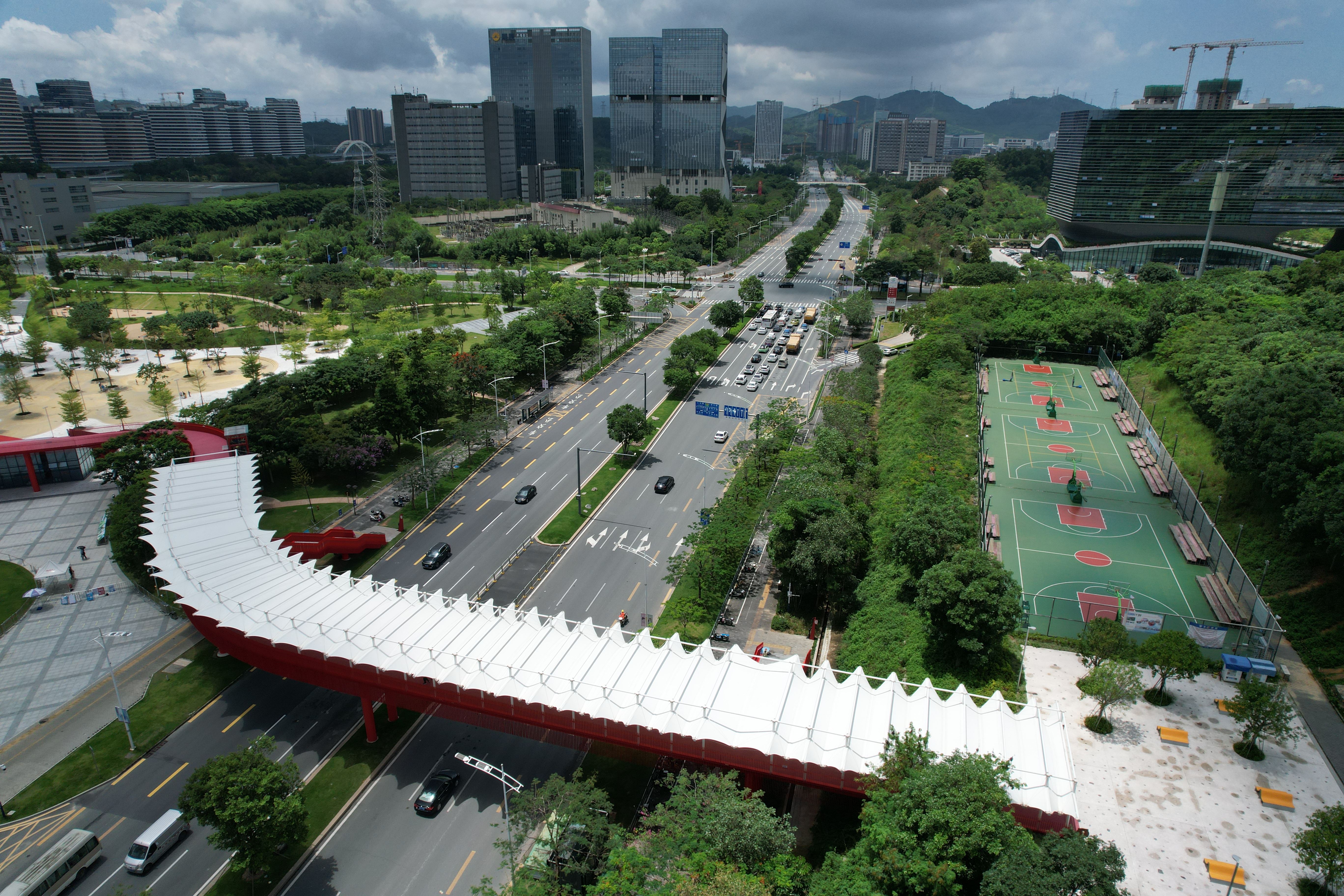 广东珠海市膜结构展厅馆加工