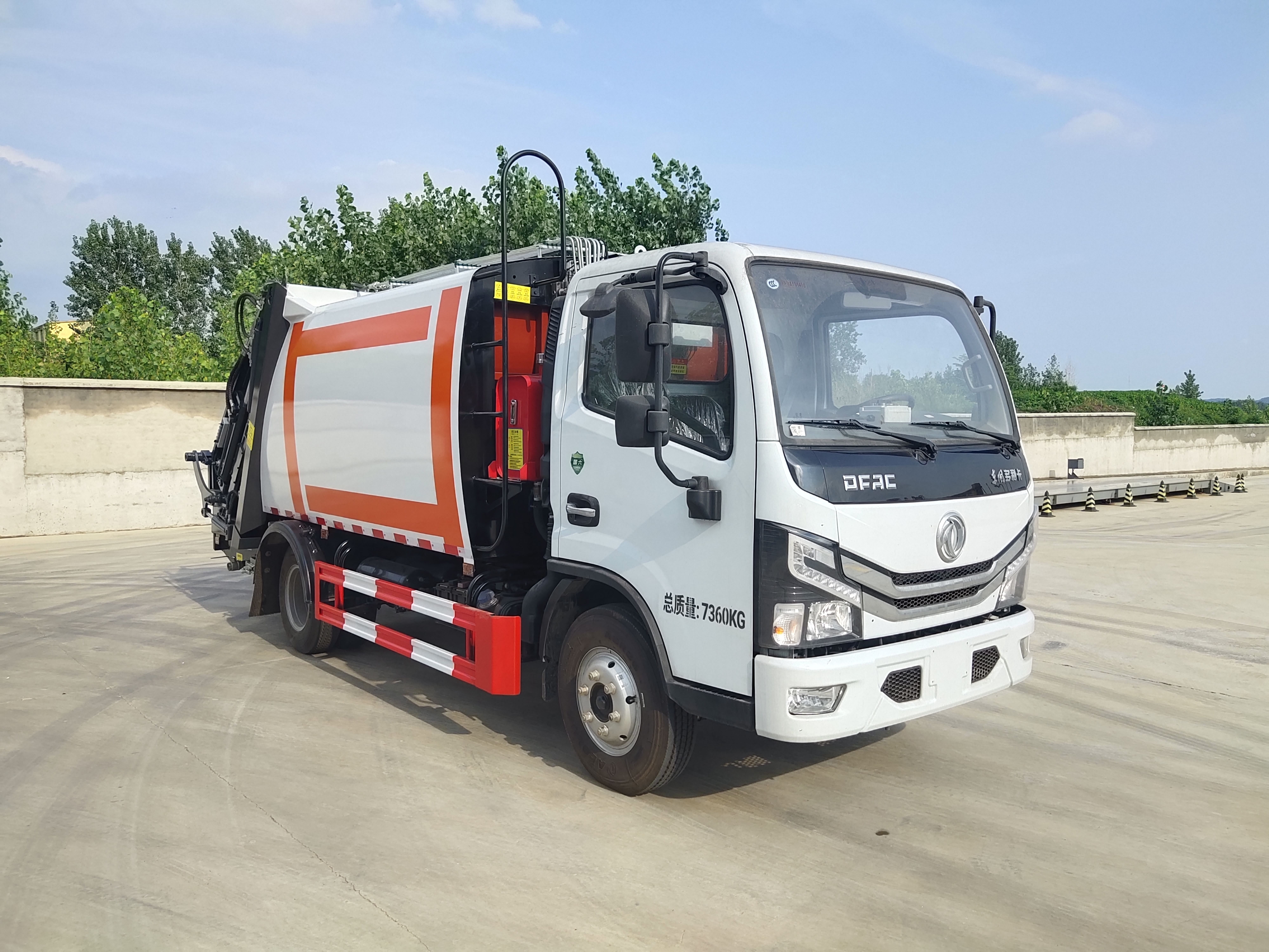 黑龙江黄牌压缩式垃圾车 全国可售