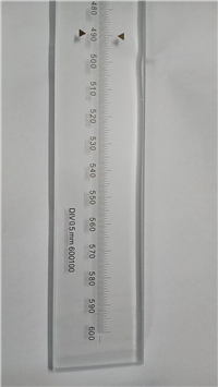影像仪投影仪光刻玻璃线纹尺 玻璃刻度尺0-900mm