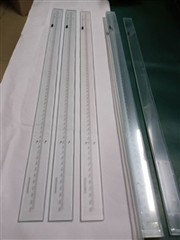 二次元投影仪光刻玻璃线纹尺 刻度尺 玻璃尺厂家0-800MM