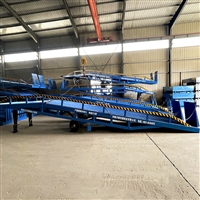 移动装车平台月台坡道集装箱上下货升降机 叉车坡道装卸过桥 装卸平台