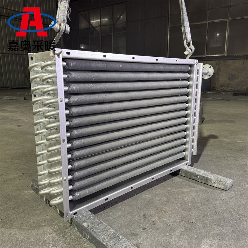 花卉大棚用立式化工机械冷却器 锅炉烟道余热回收换热器图片