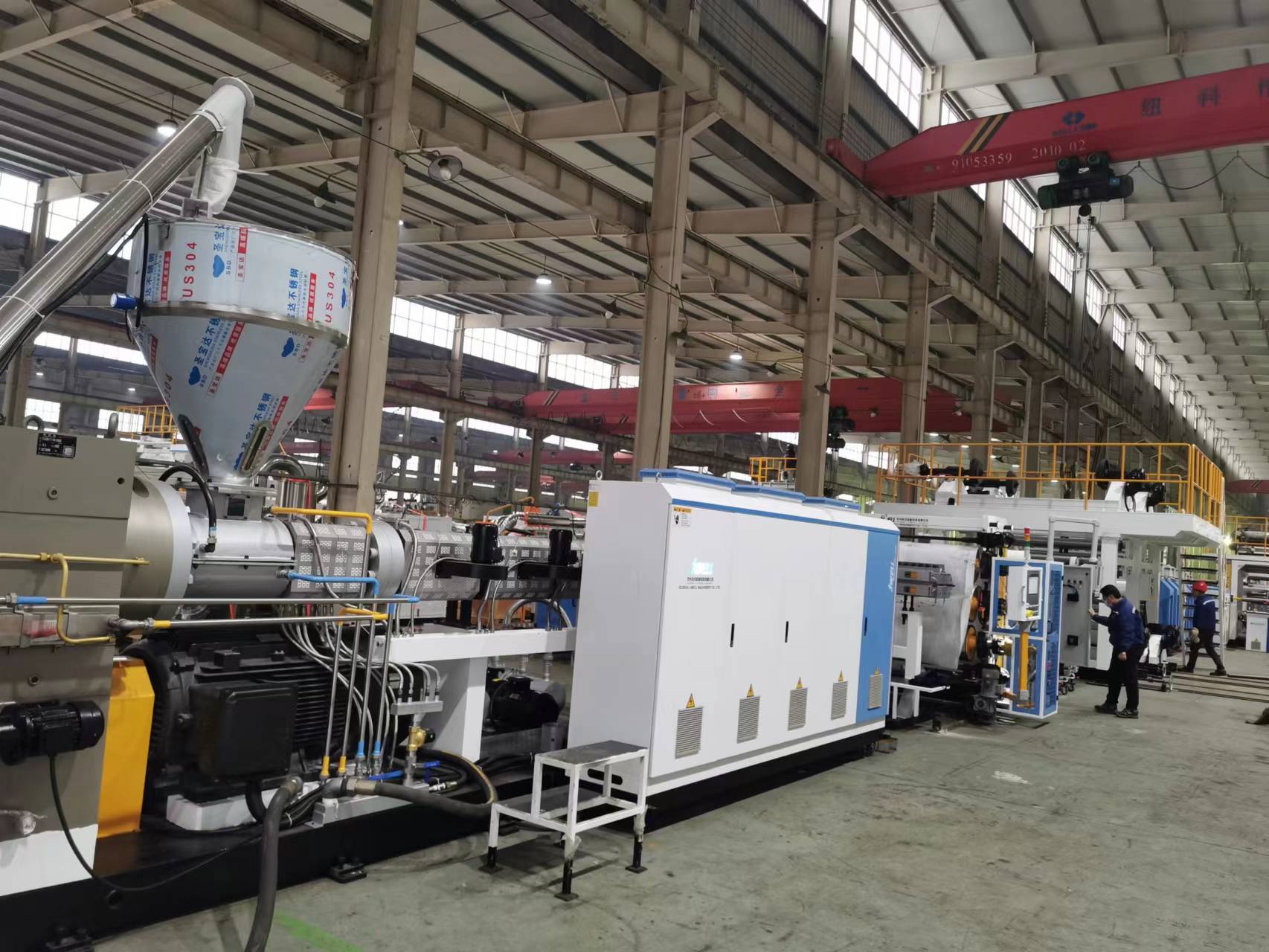 四川宽幅PVDF厚板设备 厚板 PVDF 挤出生产线品牌