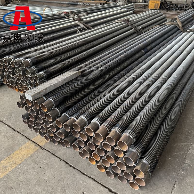 养牛场用无缝翅片管  蛇形高频焊翅片管规格