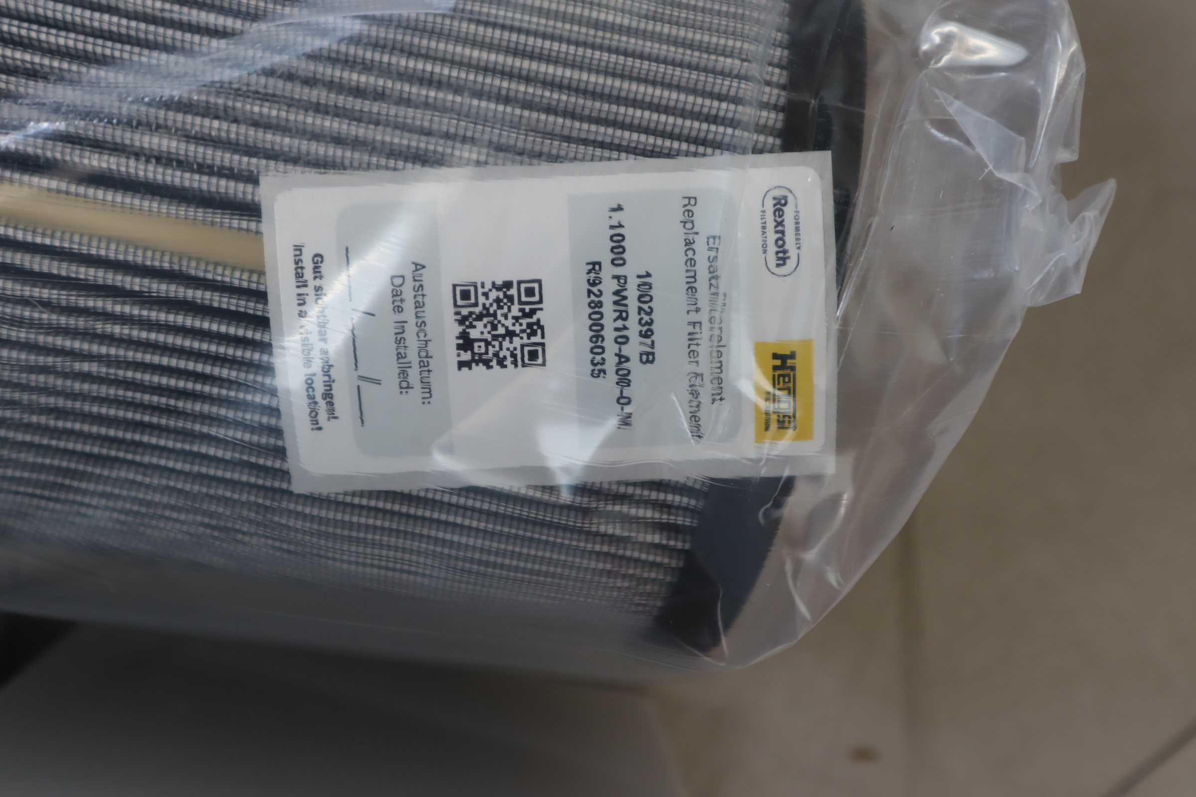 1002397B R928006035 1.1000 PWR10-A00-0-M 汉格斯特HENGST芯