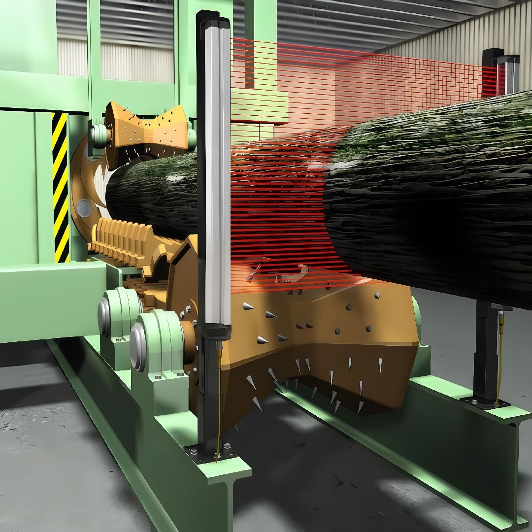 天津自动原木剥皮检测光幕生产商