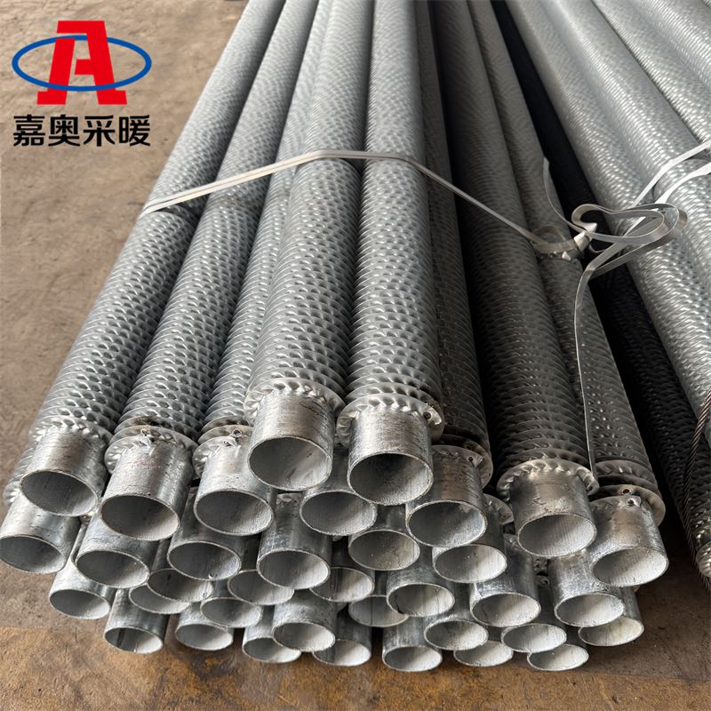 食品、茶叶烘干用大口径翅片管  钢铝无缝翘片管散热量