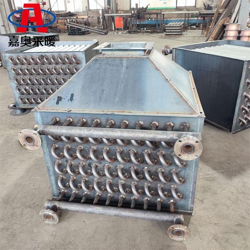 养鸡场用余热回收蒸发器冷凝器 蒸汽锅炉翅管散热片厂家价格