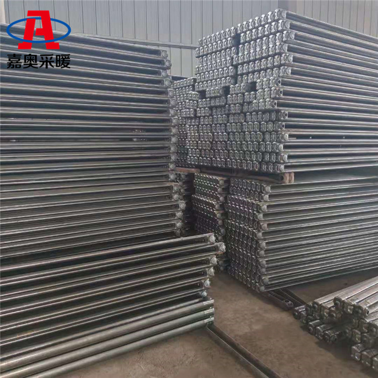 农业大棚用钢制二柱形暖气片价格