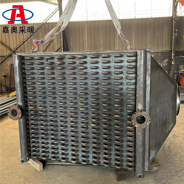 茶叶烘干用高频焊翘片管散热器 法兰翅片管散热器报价