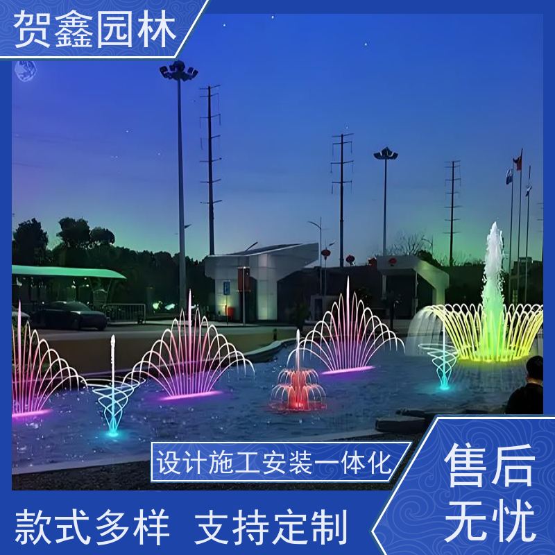  湖面喷泉工程施工 河道喷泉设备 脚踏喷泉设备厂家 承接喷泉工程