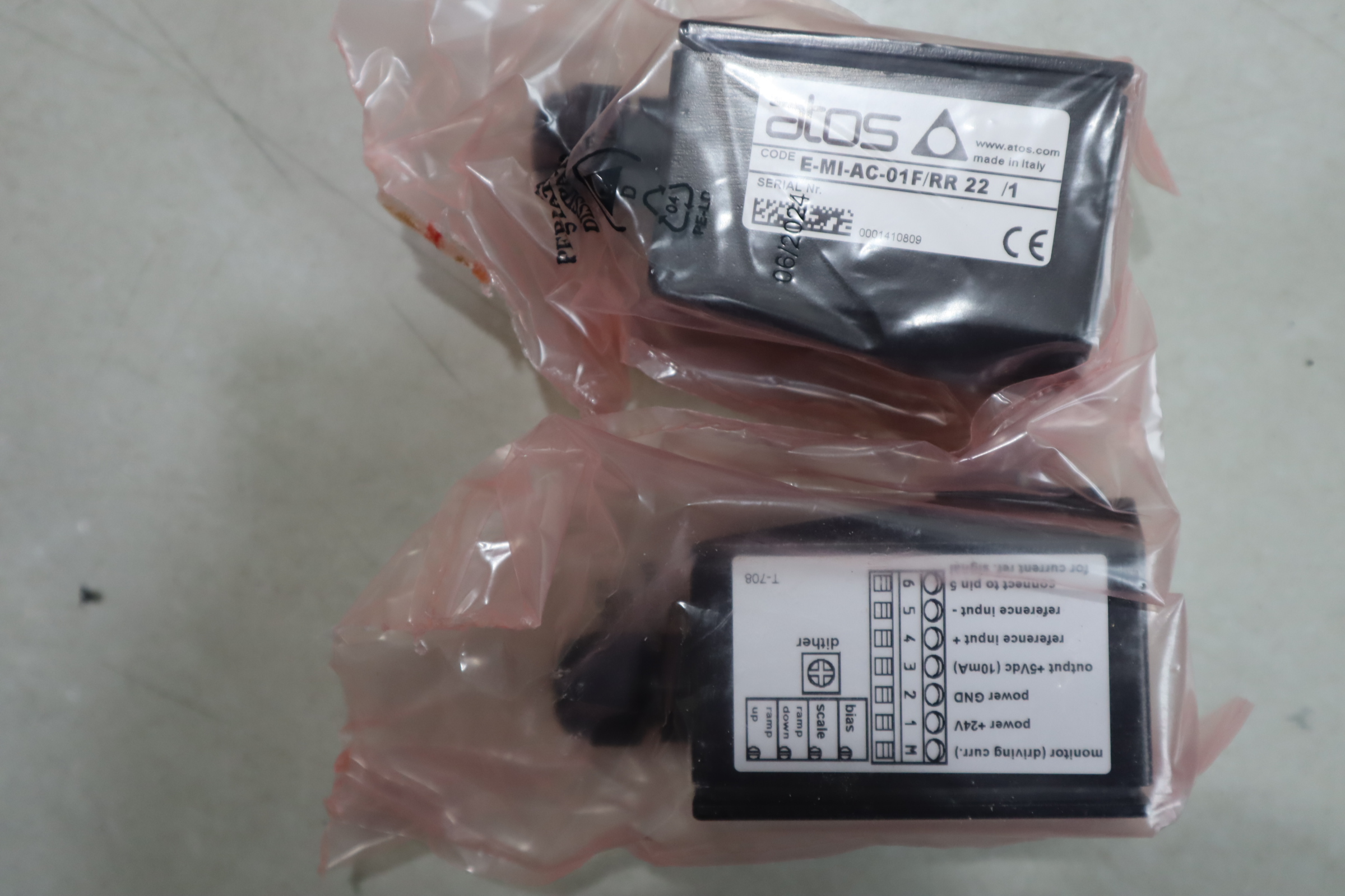 E-MI-AC-01F/RR 22 /1 意大利阿托斯ATOS比例阀放大器