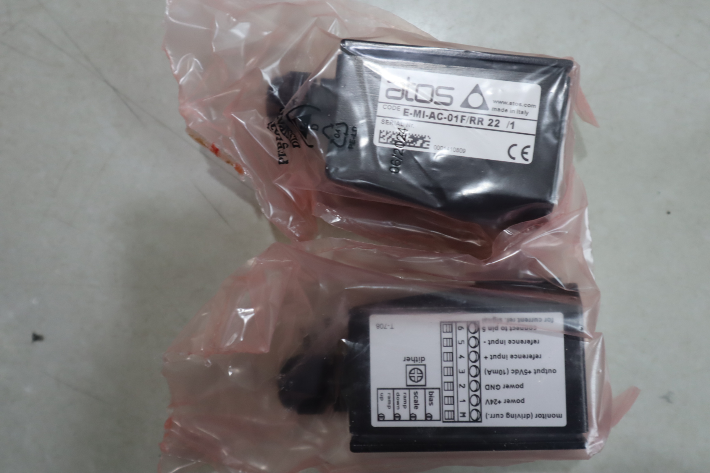 E-MI-AC-01F/RR 22 /1 意大利阿托斯ATOS比例阀放大器