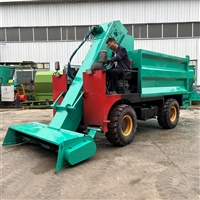 牛羊圈舍粪污清理车 自走式柴油清粪车 保护地面铲粪车