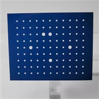 定制不反光牙齿三维扫描仪标定板 3D牙模校正靶标