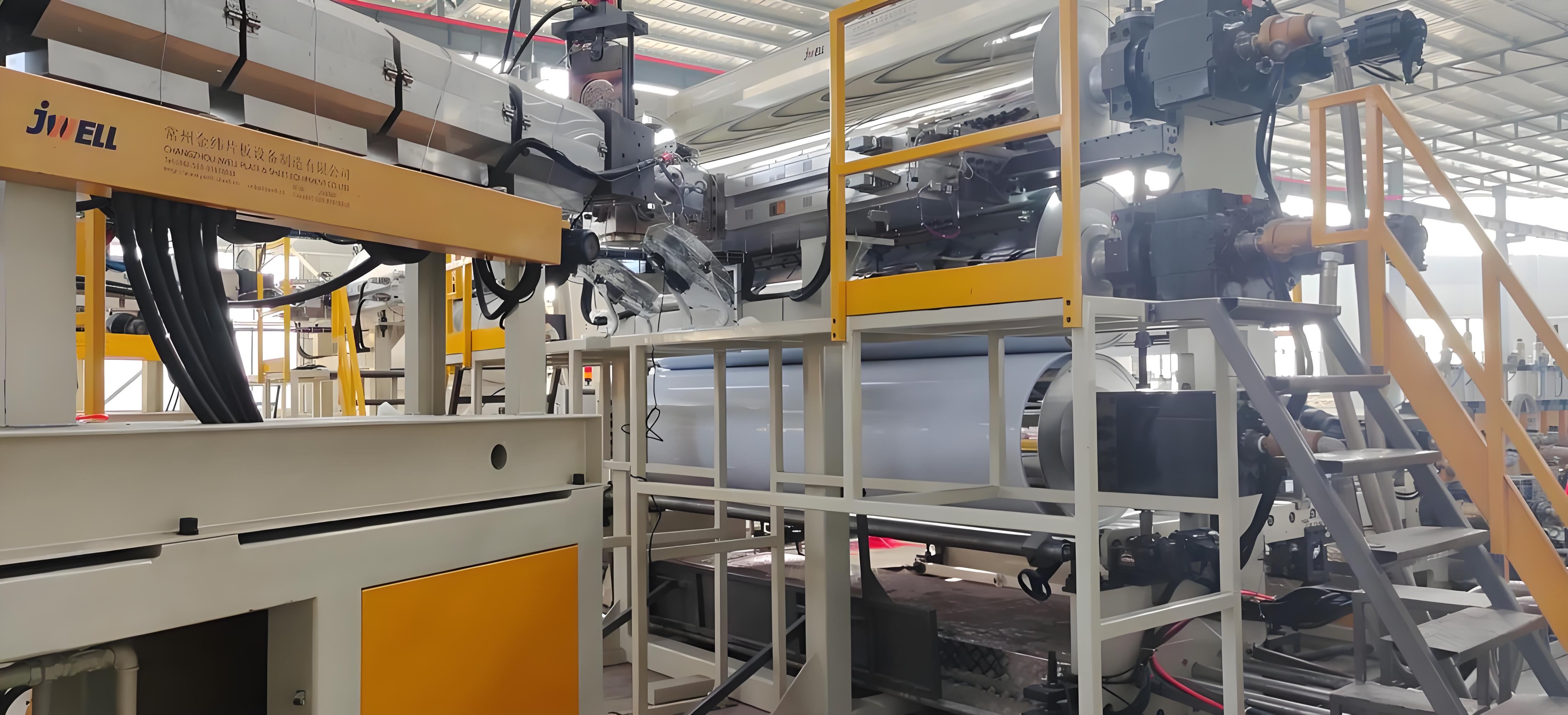 易维护PVDF厚板设备 阀门用 PVDF 板材生产线