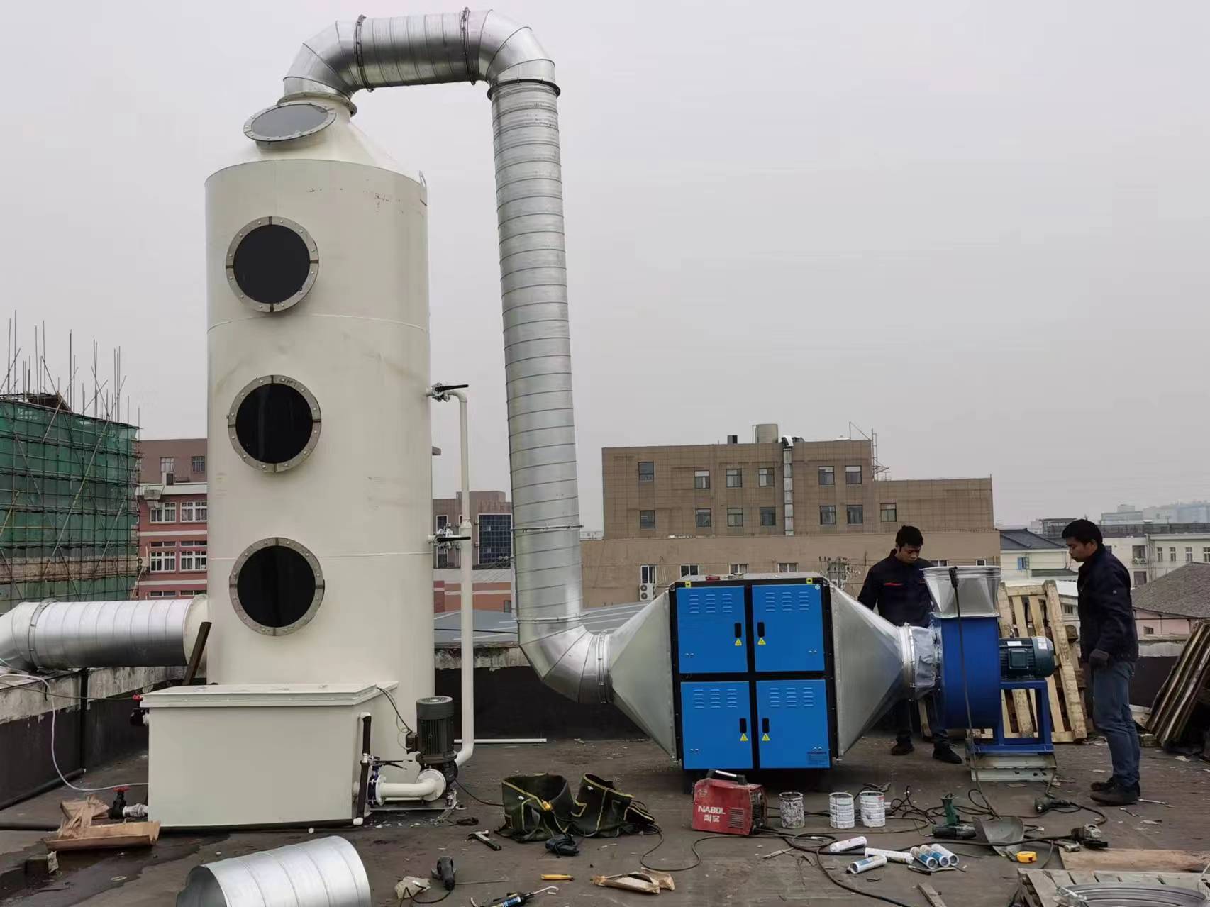 湖北红冲油烟净化器低能耗低噪音