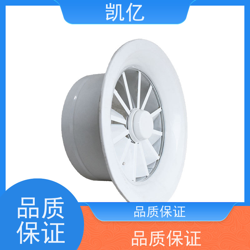 凯亿定制 双层格栅出风口 价格 百叶窗 消防排烟系统可用