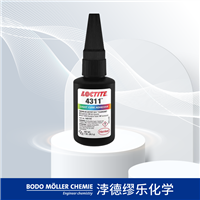乐泰4311 yi用粘接剂 yi疗器械粘接 无影胶光固化 柔韧性 1oz