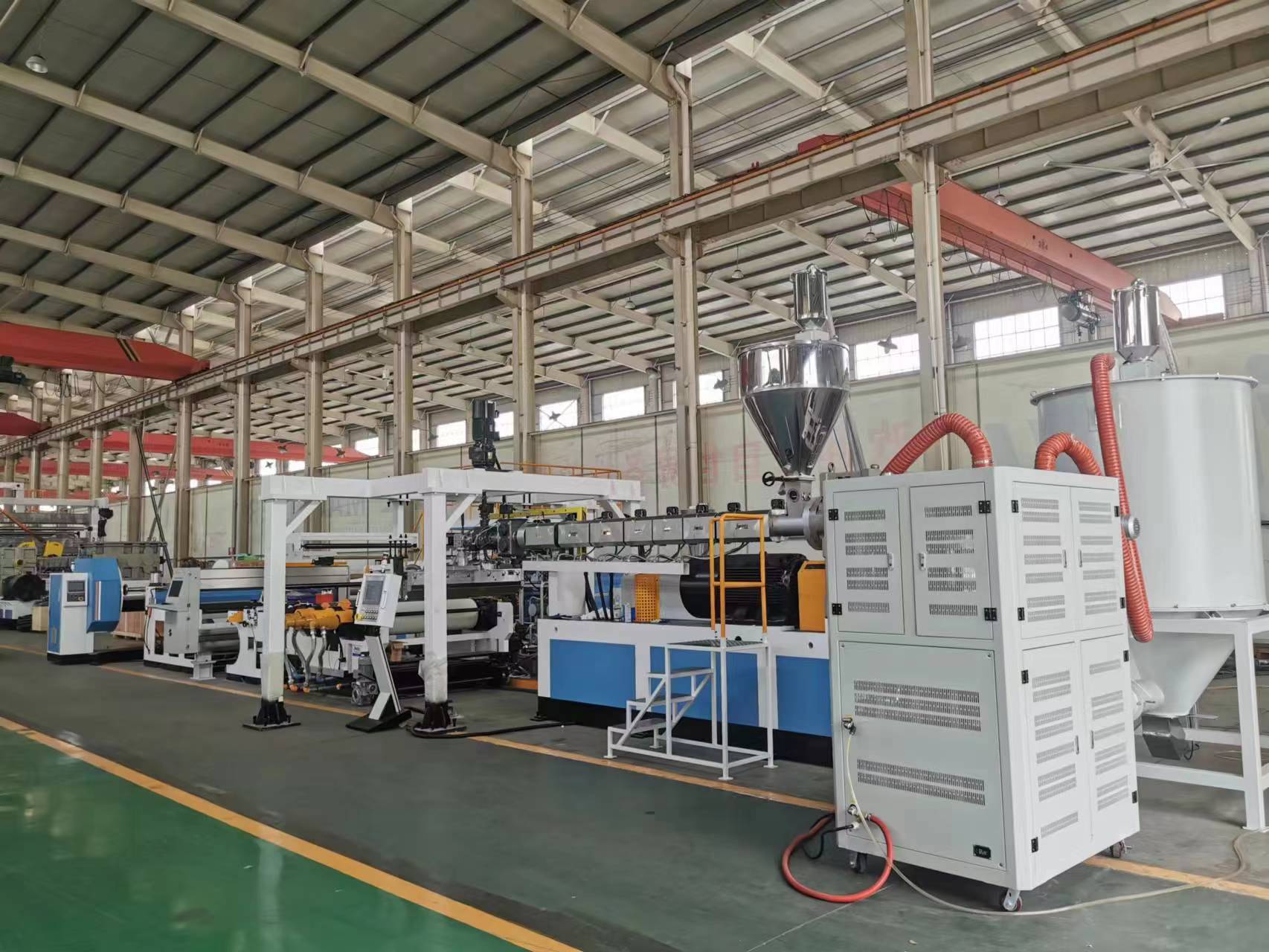 四川宽幅PVDF厚板设备 阀门用 PVDF 板材生产线厂商