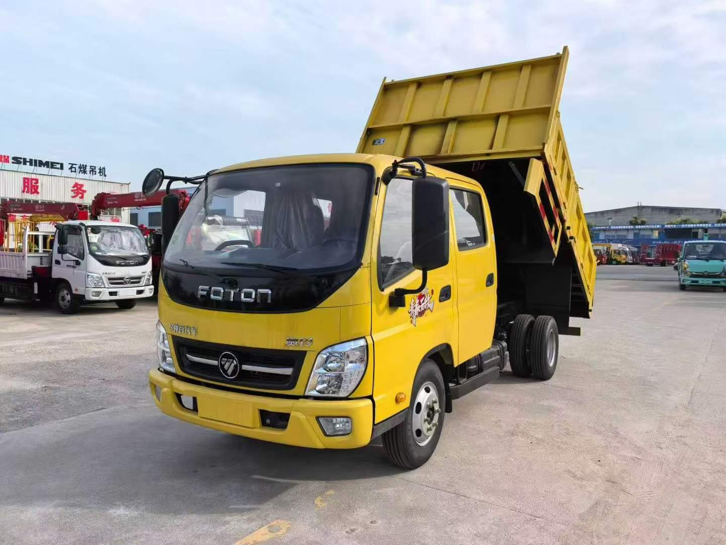 丽水福田奥铃双排座自卸车联系方式