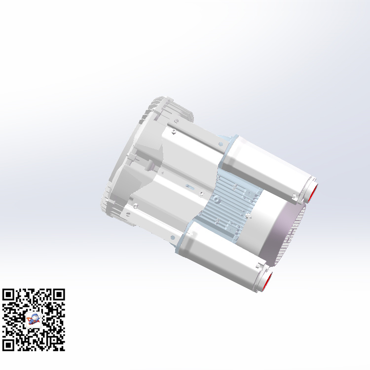 不锈钢鼓风机材质特写