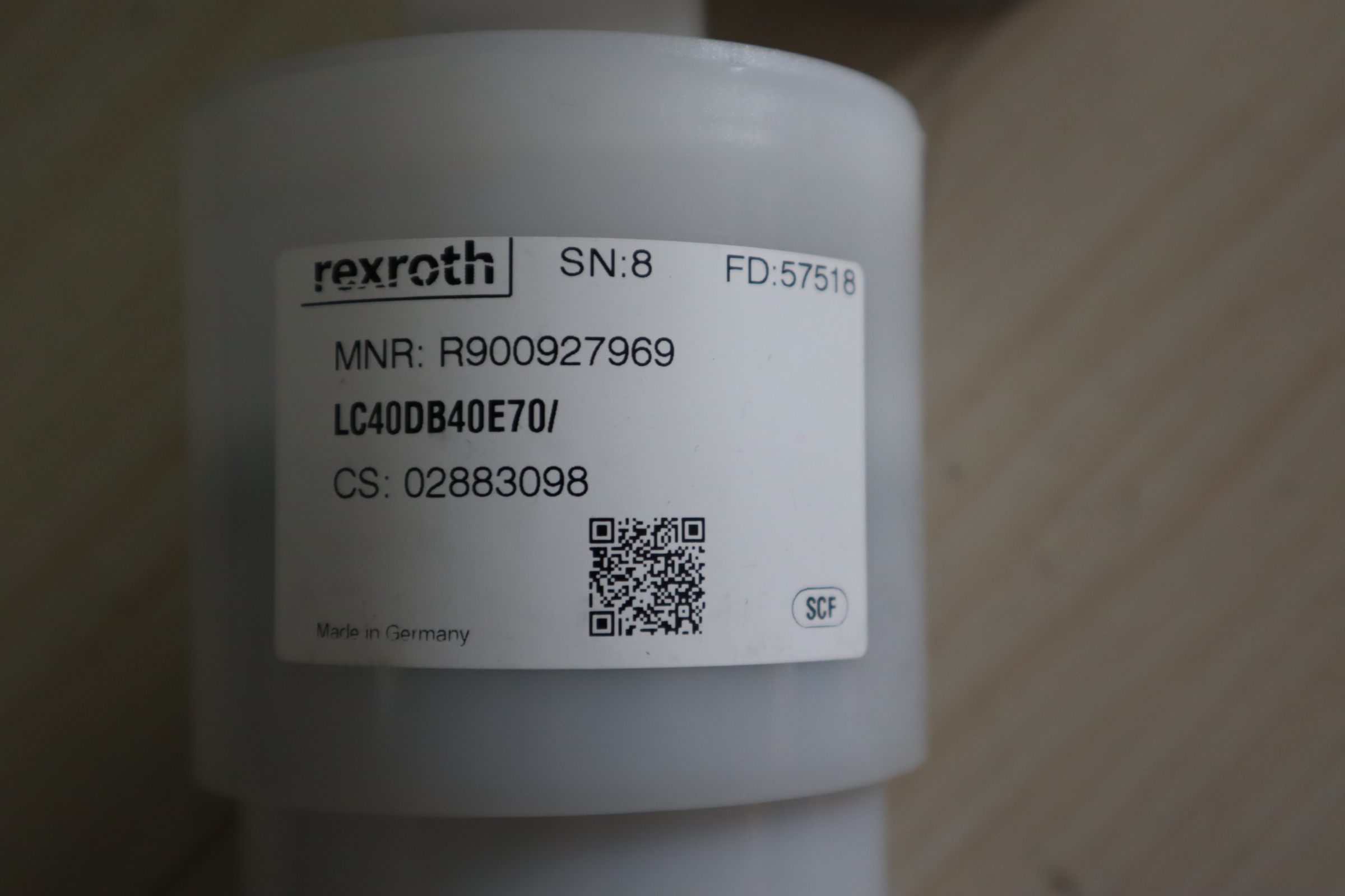 力士乐REXROTH插装阀型号LC40DB40E70 R900927969 LC40DB40E7X 德国品牌