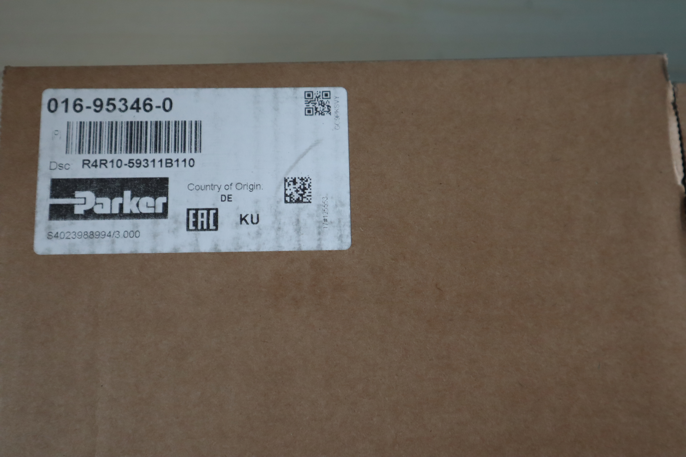 016-95346-0 R4R10-59311B110 美国派克PARKER溢流阀DENISON丹尼逊