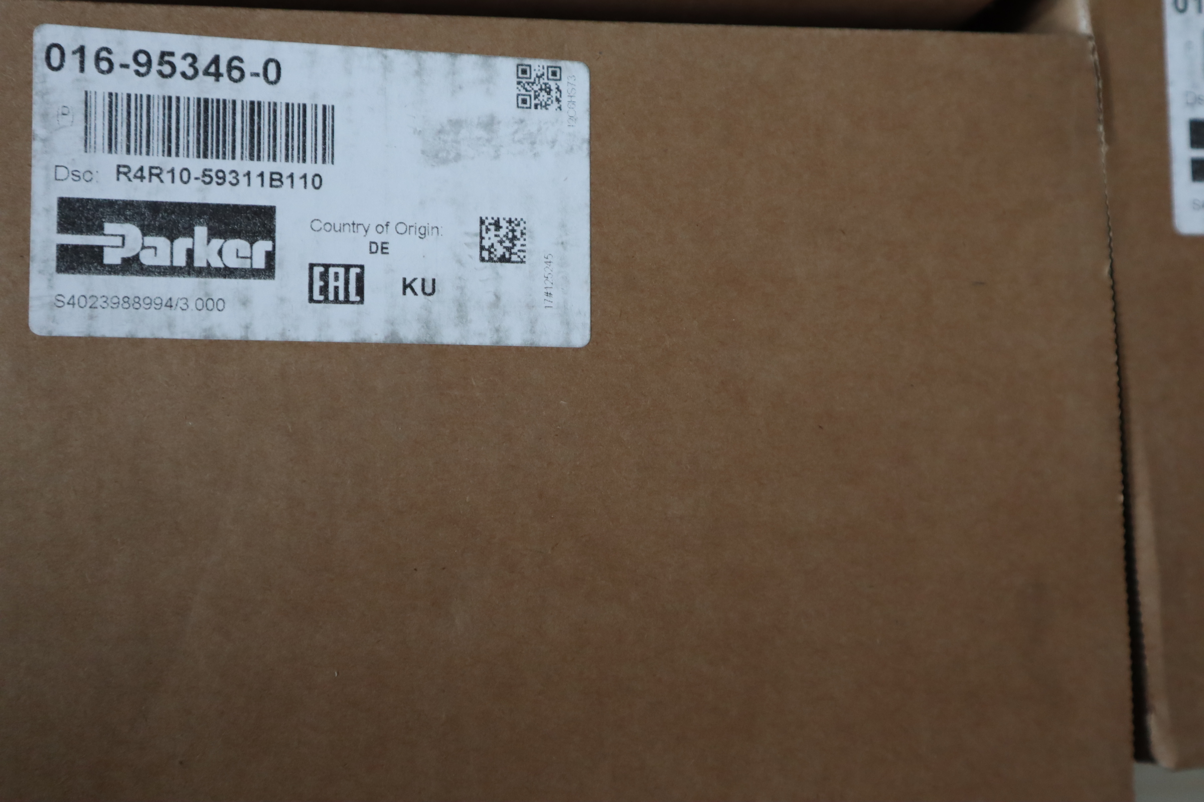 016-95346-0 R4R10-59311B110 美国派克PARKER溢流阀DENISON丹尼逊