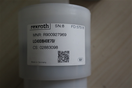 德国力士乐REXROTH插装阀型号LC40DB40E71和LC40DB40E72 产品编号R900927969