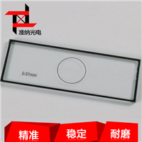 显微镜测微尺 目镜十字分划板 物镜刻度尺 网状测量定标尺
