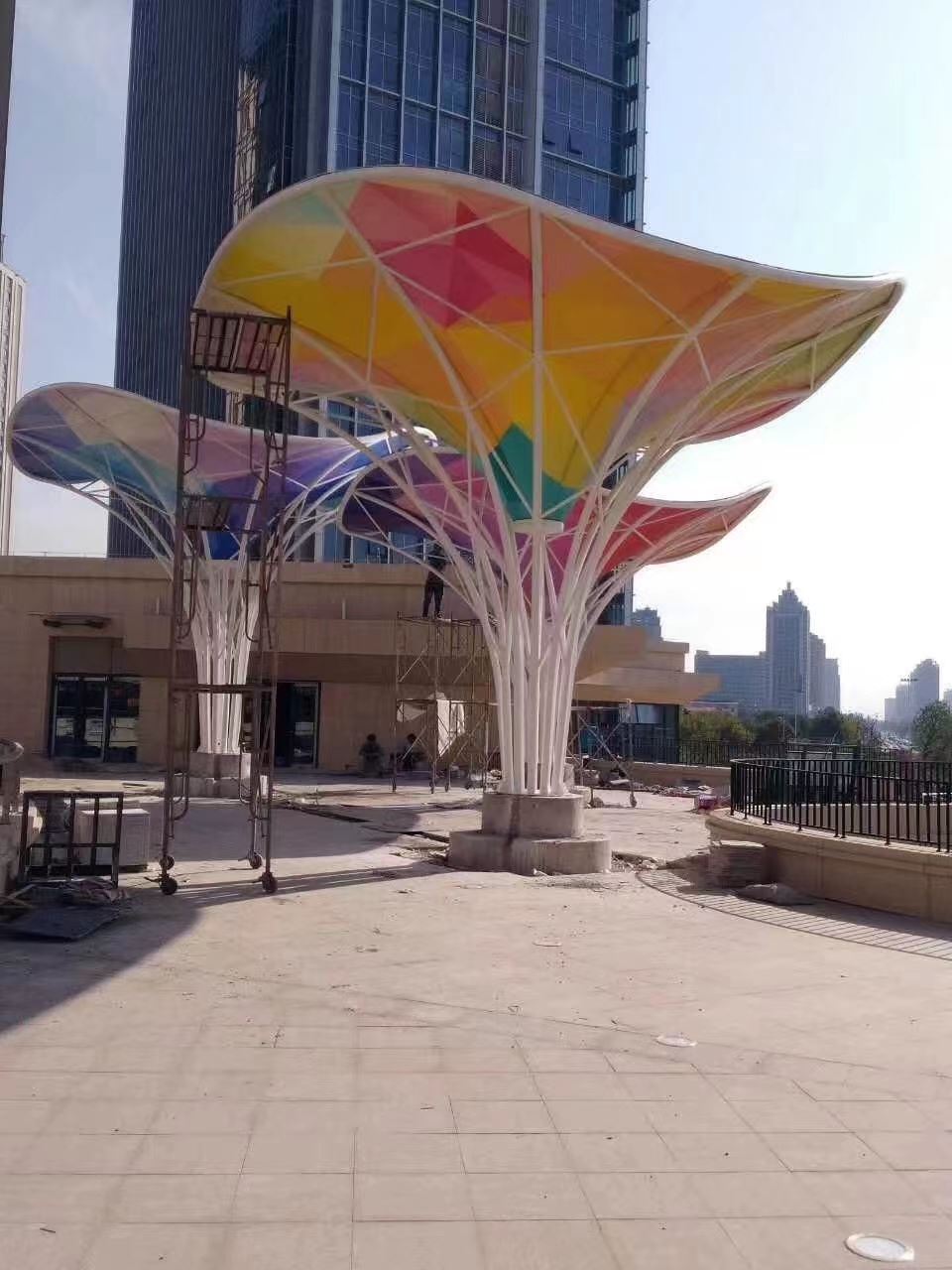 广东珠海市遮阳亭加工