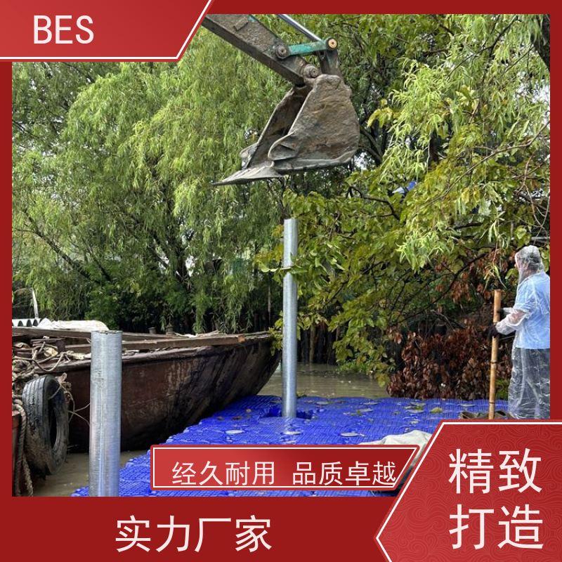 百世 水上自行车比赛 码头浮体 防洪应急 漂浮蹦床搭建