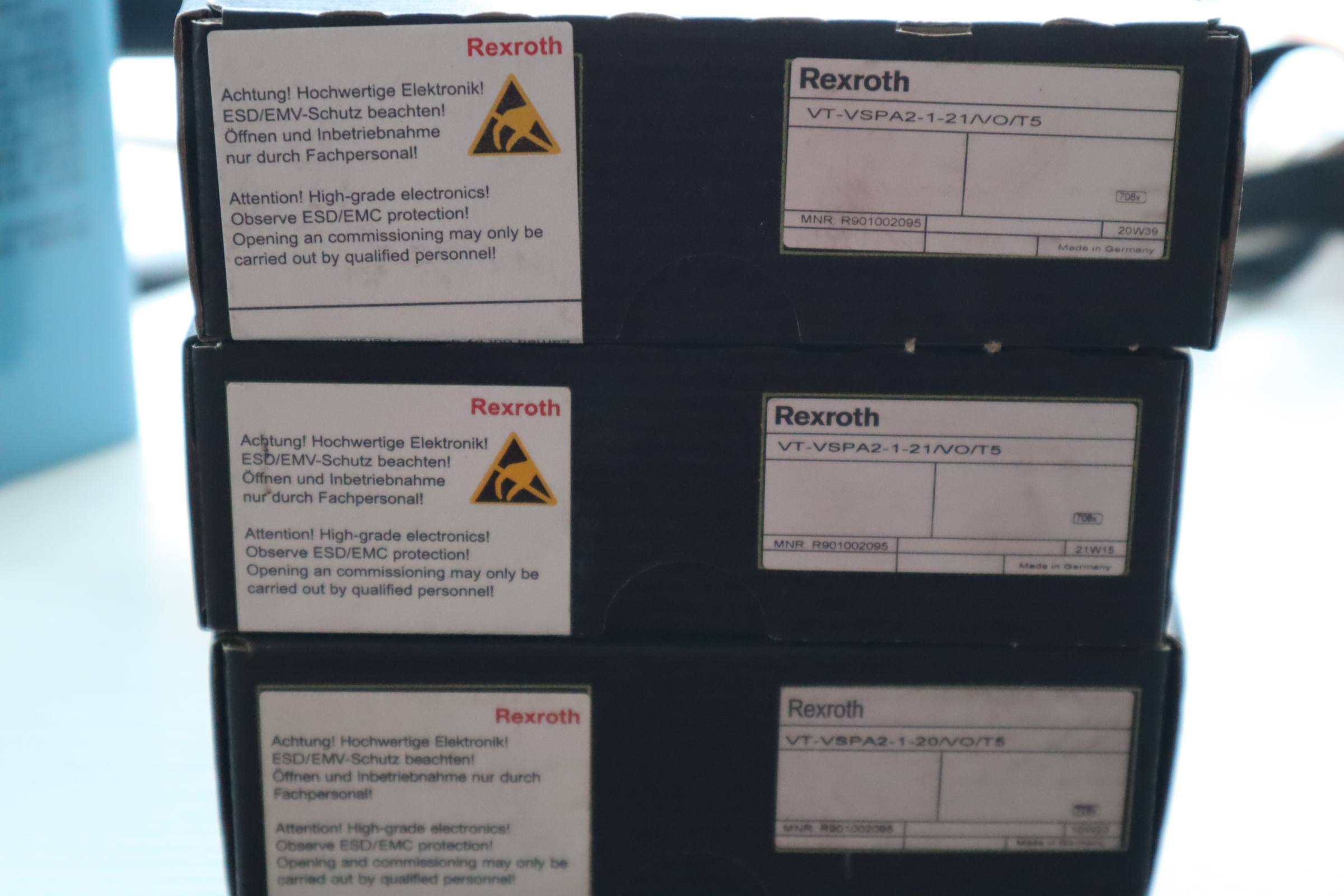 R901002095 VT-VSPA2-1-2X/V0/T5 德国力士乐REXROTH放大器