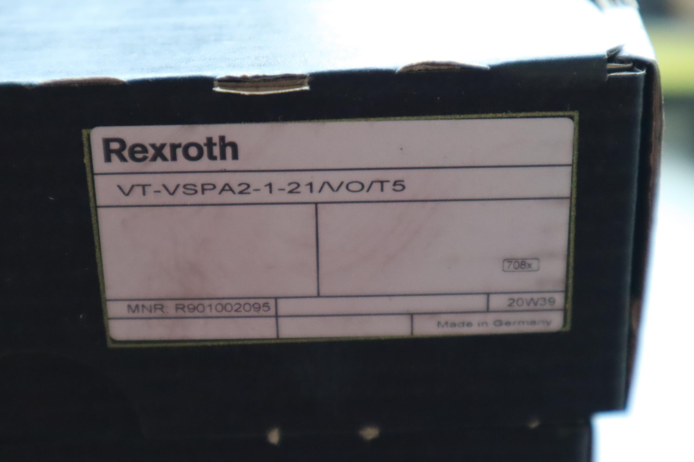 VT3002-1-2X/48F R900020154 德国力士乐REXROTH放大器支架