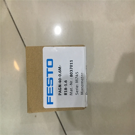 描述FESTO压力传感器SDE5-D10-FP-Q6E-P-M8