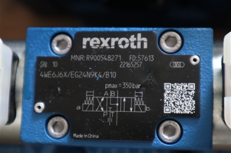 4WE6J6X/EG24N9K4/B10 R900548271 4WE6J62/EG24N9K4/B10 力士乐阀