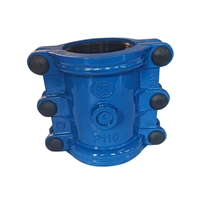 承口堵漏器 大口径哈夫节 承插口变径抢修节 支持定制 管道维修配件 快速抢修工具 柔性连接器 供水管道修复 铸铁管修补 球墨铸铁管件