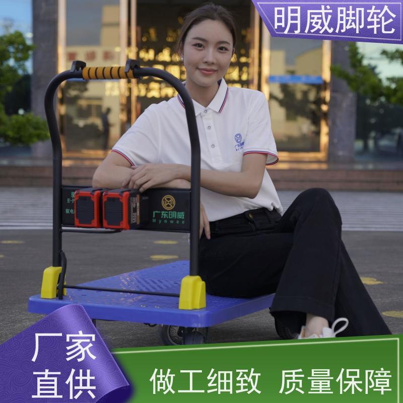 明威 105X65CM 工地平板电动手推车 省力方便 公司