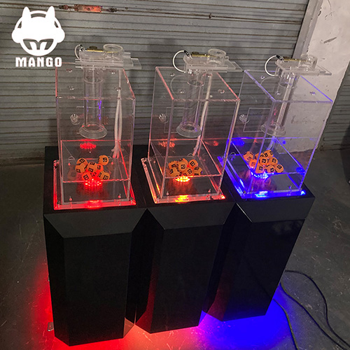 菏泽改装摇号机  5D幸运抽签大小转盘酒吧ktv餐桌柜台活动摇奖机生产厂家