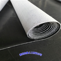 甘肃两布一膜 0.8mmPE膜夹层排水土工布700克