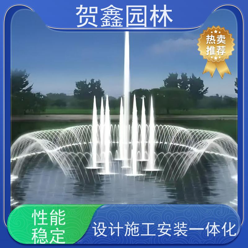  感应喷泉工程施工 自行车喷泉设备公司 铃铛喷泉施工单位 喷泉安装