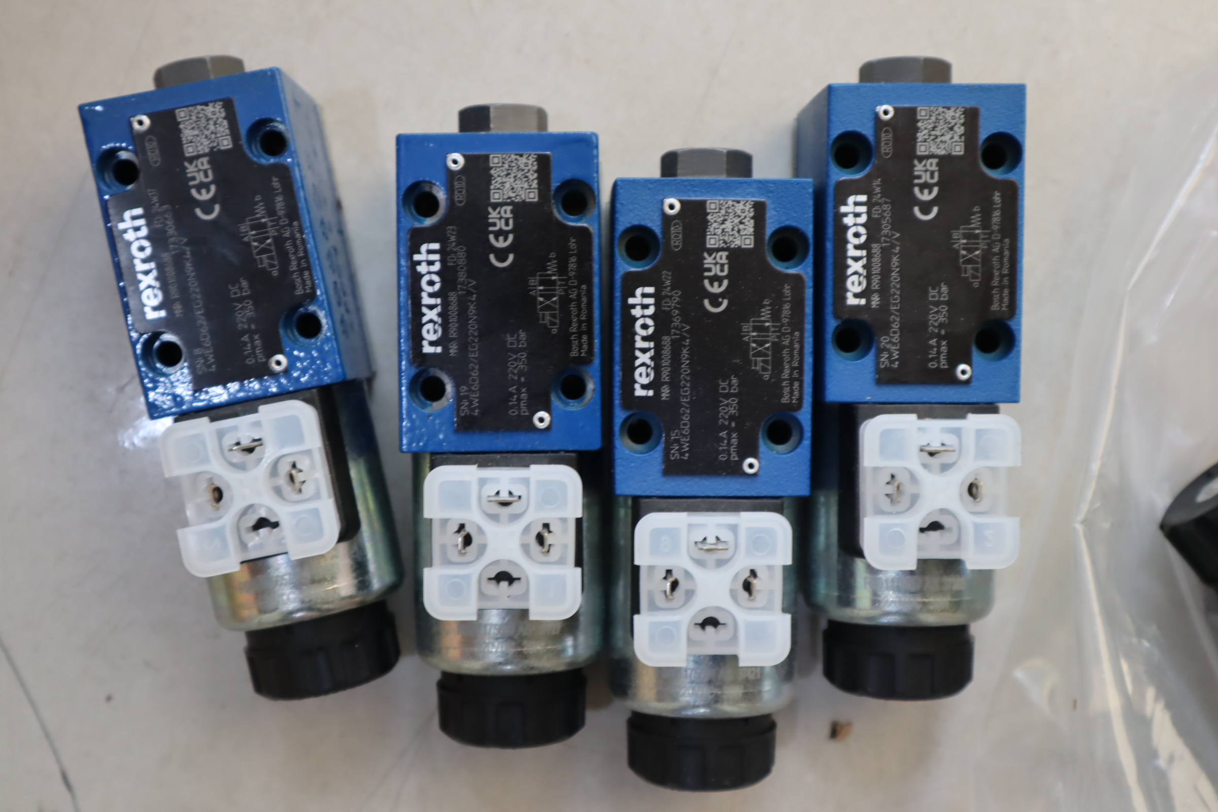 4WE6D6X/EG220N9K4/V R901008688 力士乐REXROTH电厂专用电磁阀