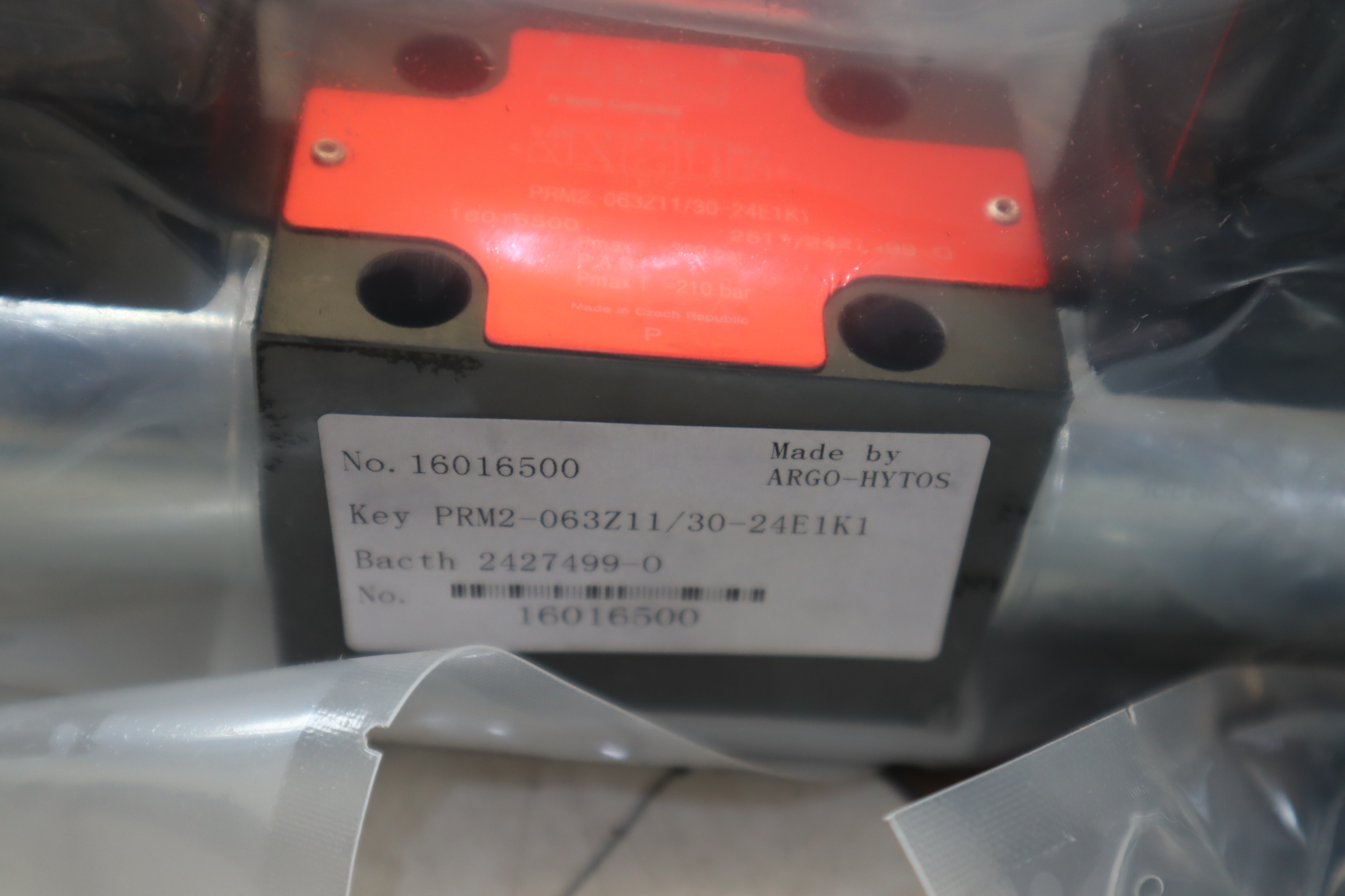 PRM2-063Z11/30-24E1K1 德国ARGO-HYTOS雅歌辉托斯电磁阀