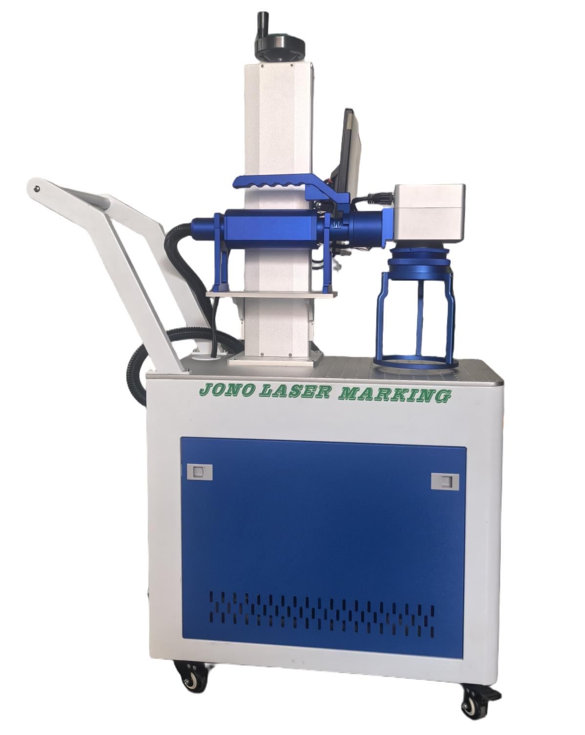 泉州便携式镭雕机 铭牌金属激光刻字镭雕机  连续作业省时省力