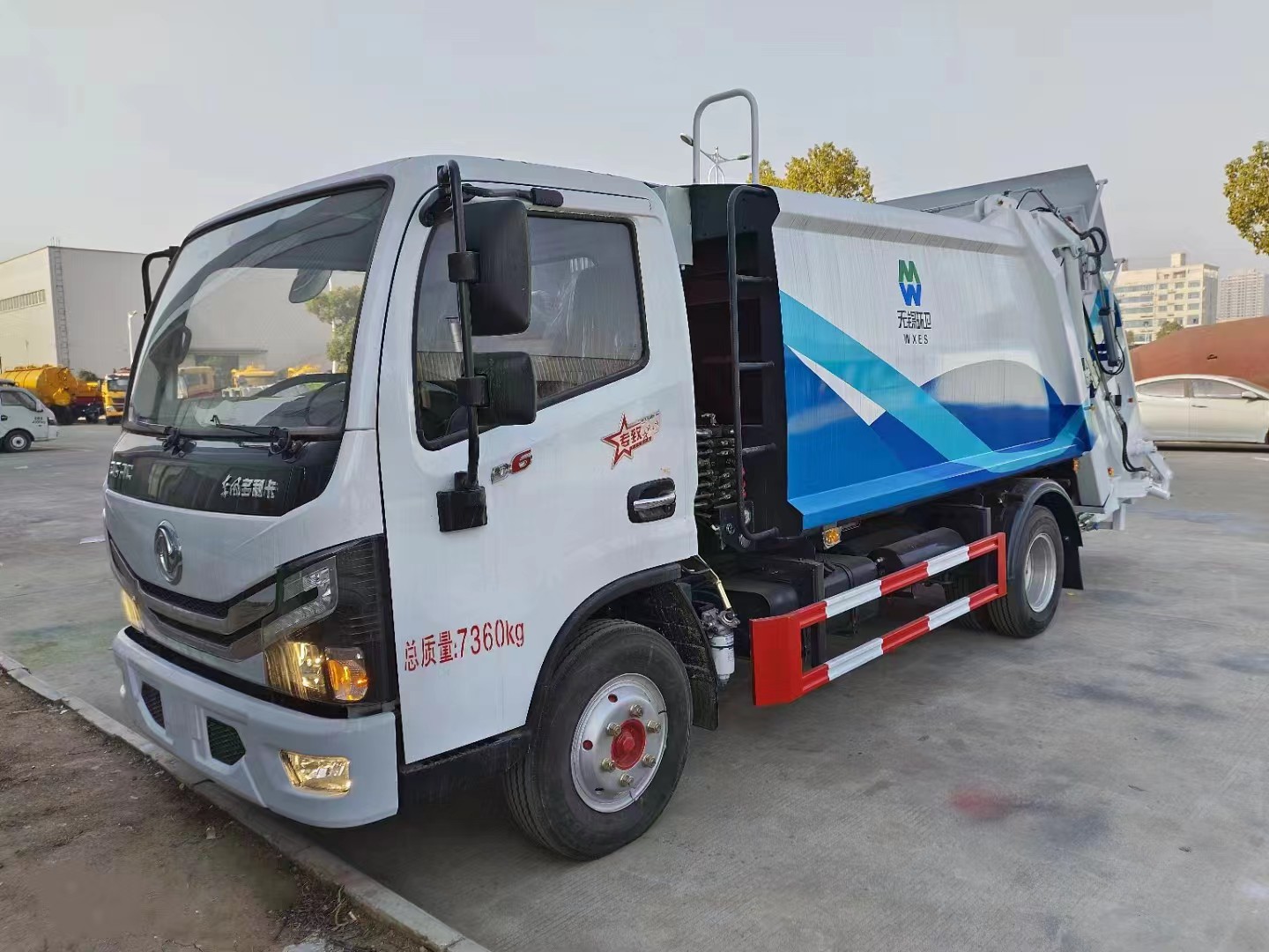 黑龙江5吨压缩式垃圾车 