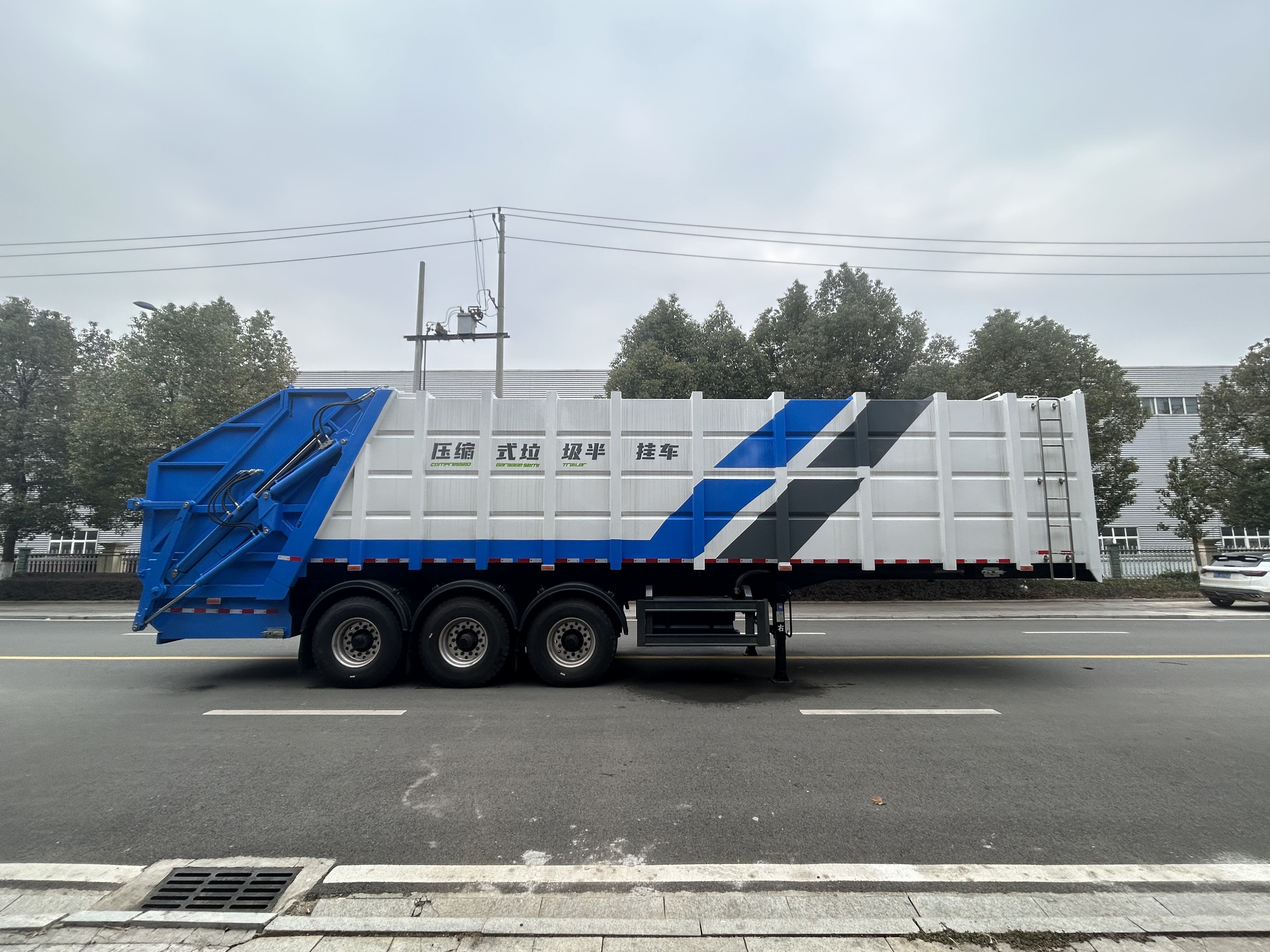 黑龙江黄牌压缩式垃圾车 