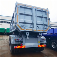 辽宁4桥自卸U型后翻挂车工厂