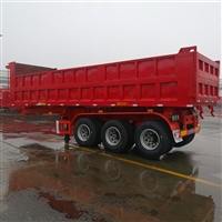 重庆4桥自卸U型后翻挂车属于什么类型车
